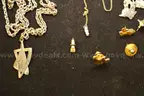 Lot of 6 Gold Colored Necklaces