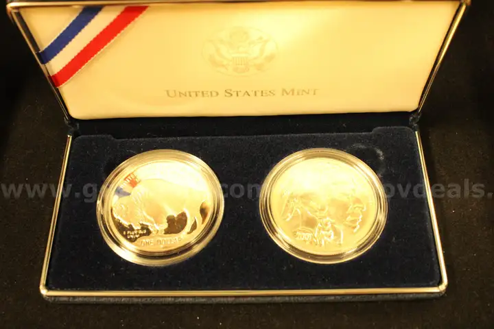 10- Smithsonian American Buffalo Commemorative Coin Sets