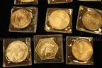 Lot of Silver Bars and Coins