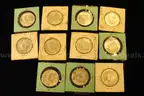 208- 1964 Kennedy Half Dollars; 55- (1965-1969) Kennedy Half Dollars