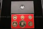 Lot of 7 US Proof Sets