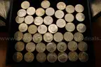 Lot of Kennedy Half Dollars, Eisenhower Dollars, and Susan B. Anthony Dollars