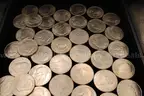 Lot of Kennedy Half Dollars, Eisenhower Dollars, and Susan B. Anthony Dollars