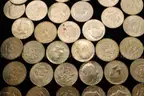 Lot of Kennedy Half Dollars, Eisenhower Dollars, and Susan B. Anthony Dollars