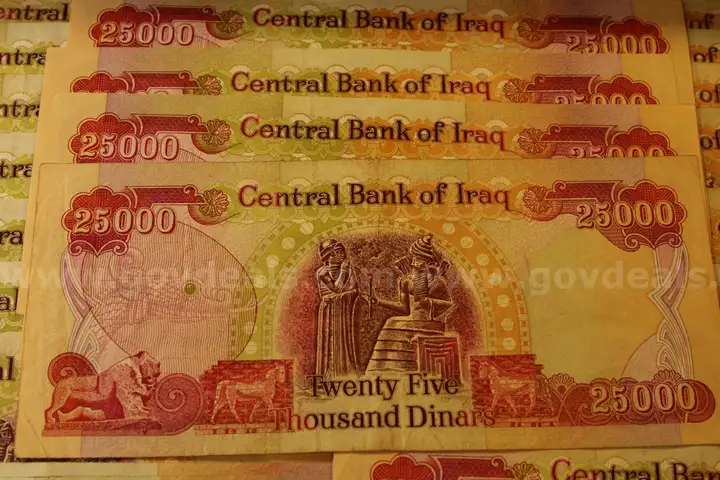 Lot of Iraqi Currency