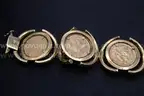 Bracelet containing 5 coins
