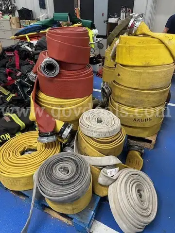 Lot of Fire Hose - Various Sizes - 2", 3", 4", & 5"