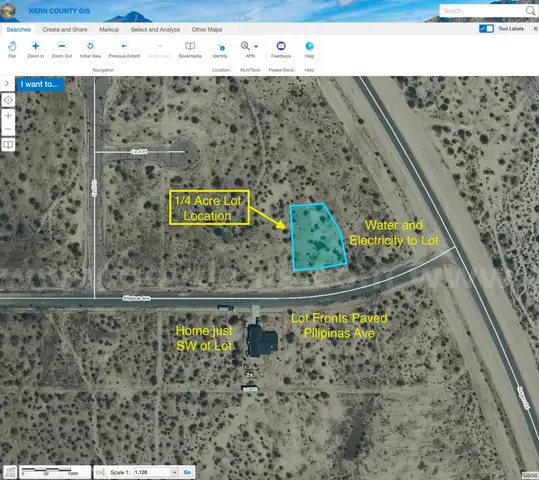1/4 Acre Kern County California No Reserve