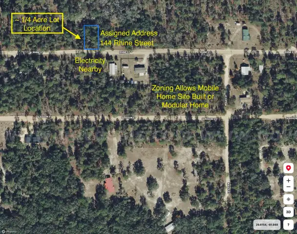 1/4 Acre Putnam County Florida No Reserve