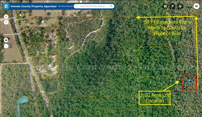 2.50 Acres De Leon Springs, Volusia County, Florida