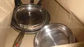 8 Boxes of Loose Kitchen Items (pots, pans, etc)