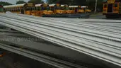 1 X 6 X 24 Aluminum Bleacher Steps (Approx. 50 pieces)