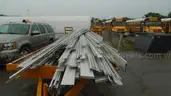 1 X 6 X 24 Aluminum Bleacher Steps (Approx. 50 pieces)