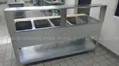 Aerohot Stainless Steel Kitchen Warming Table 5 Burner, No Pans