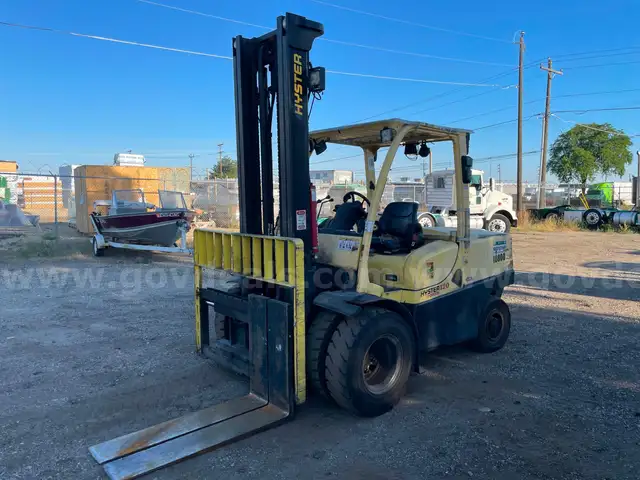 2007 Hyster H120FT Pneumatic Tire Forklift