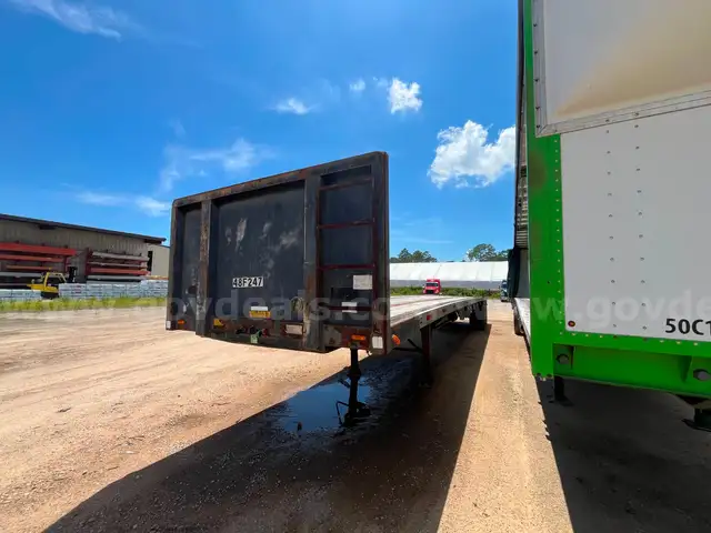 1999 Utility Trailer FS2CHA 48 Ft Flatbed Trailer