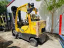 2018 Hyster S100FTBCS 10000 Lb Pneumatic Tire Forklift