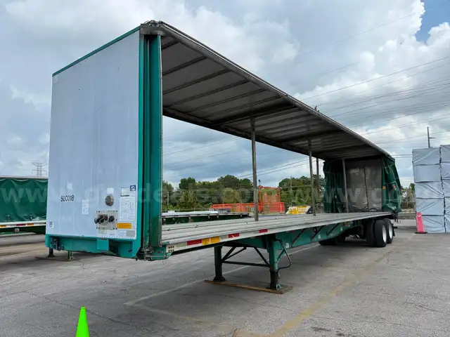 2006 Utility Trailer TS2CHA 50 Ft T/A Curtain Side Trailer