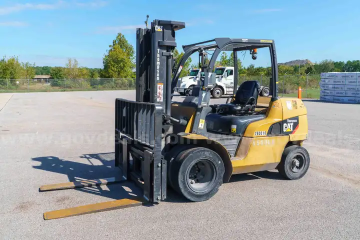 2017 Caterpillar DP45N1 Forklift Pneumatic Tire Forklift