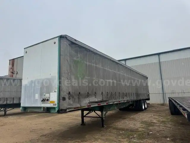 2008 Utility Trailer TS2CHA 50 Ft T/A Curtain Side Trailer