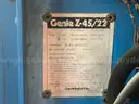 1998 Genie Z45/22 4WD Self-Propelled Articulating Boom Lift- NON RUNNER