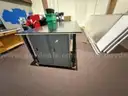 Heavy Duty Work Table with cabinets and drawers
