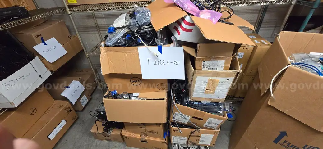 9 Boxes of miscallous copper cables