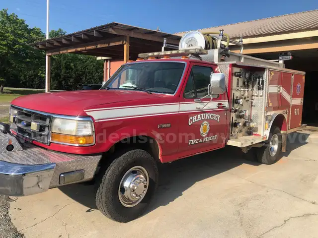 1992 Ford F-450 SD E-One Mini Pumper