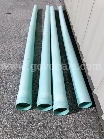 4 joints 6 Inch SDR 35 Pipe