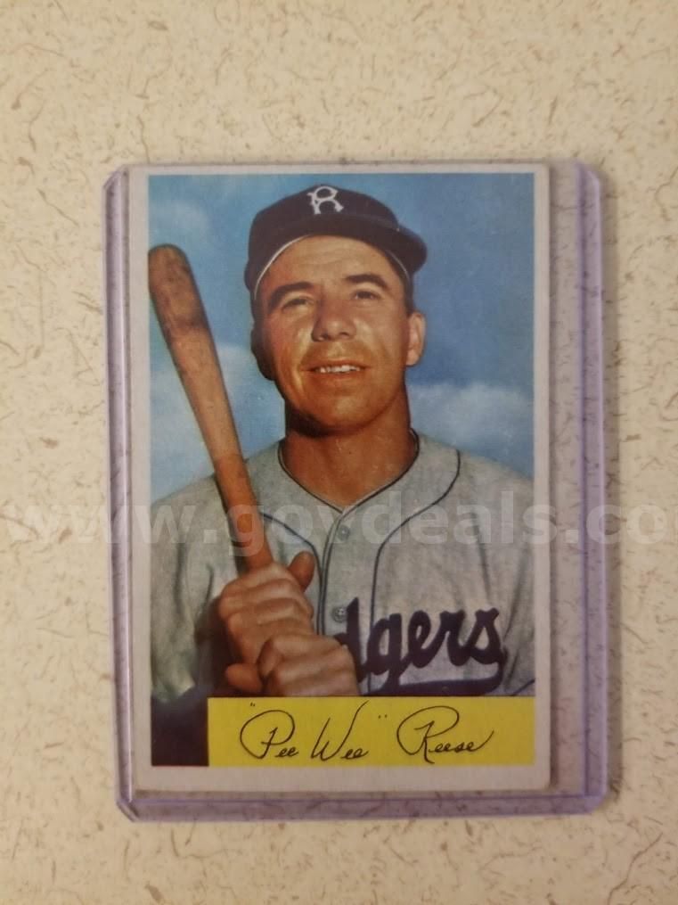 1954 shops Bowman Peewee Reese