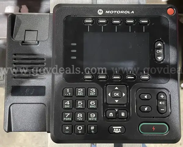 Motorola MCD 5000 PoE Internet Communications Deskset.