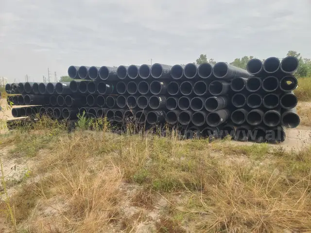 Pipe, Fittings, HDPE, 4in to 48in, Approx 5,960FT, 90s, Reducers, 3 to 5 Seg, 1LOT