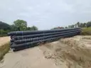 Pipe, Fittings, HDPE, 4in to 48in, Approx 5,960FT, 90s, Reducers, 3 to 5 Seg, 1LOT