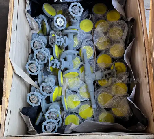 FLANGED END FORGED STEEL VALVES A105 WITH MTRS, Qty 56