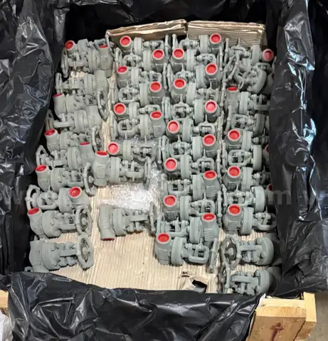 FORGED STEEL GATES GLOBES AND CHECK VALVES W MTRS, Qty 1,199