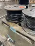 LOT OF 13 REELS ELECTRICAL WIRE, 6249 feet, approx 2673 LBS W JACKET