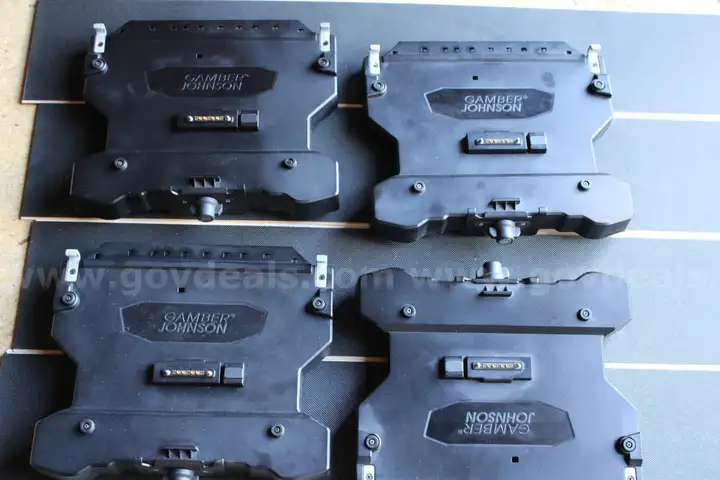 Lot of (5) Gamber Johnson  computer mounts