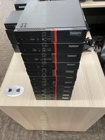 Lenovo Think Centre AMD Ryzen Pro Desktop PC Lot of 11