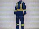 Tough duck-New winter reflective safety winter insulated coveralls -XL