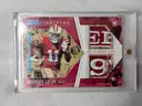 1 of 1 Brandon Aiyuk RC Patch Card -San Fran