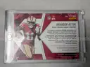 1 of 1 Brandon Aiyuk RC Patch Card -San Fran