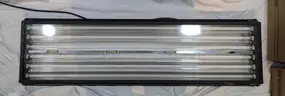 48&#x22; 6-Bulb T5 HO light fixture with lunar leds