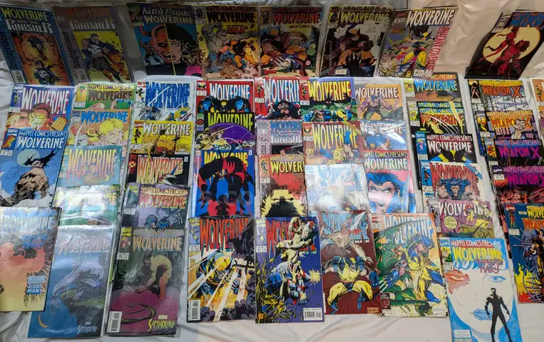 Wolverine/Weapon X--Comic book bundle lot assorted -54 issues