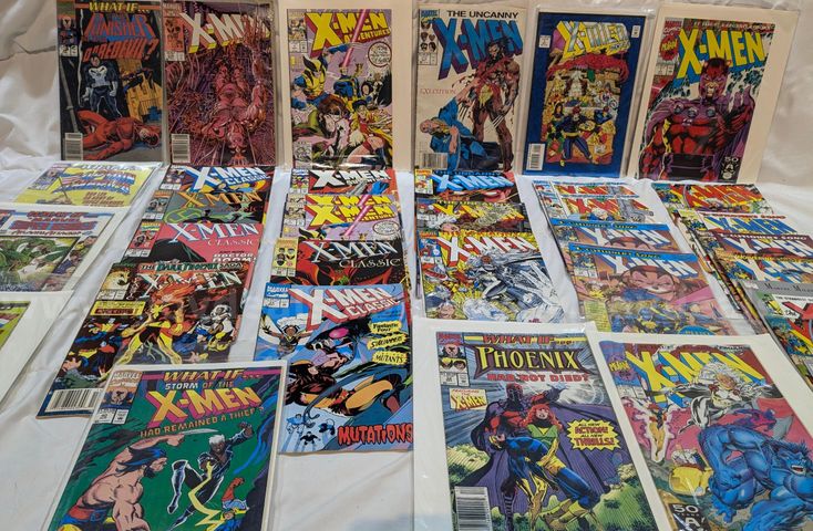 X-Men comic books &#x26; others-35 issues