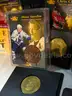 1996 Pinnacle Mint Coins &#x26; Cards Hockey-Gold-Silver-brass coins-large lot