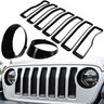 Jeep Grille inserts/Bezels Trim- Brand New Sealed