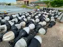 Lot of Roadway Lighting Fixtures