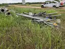 Lot of Traffic Signal Poles and Roadway Lighting Poles