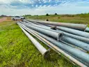 Lot of Traffic Signal Poles and Roadway Lighting Poles