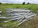 Lot of Traffic Signal Poles and Roadway Lighting Poles